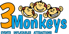 3 Monkeys Inflatables of York